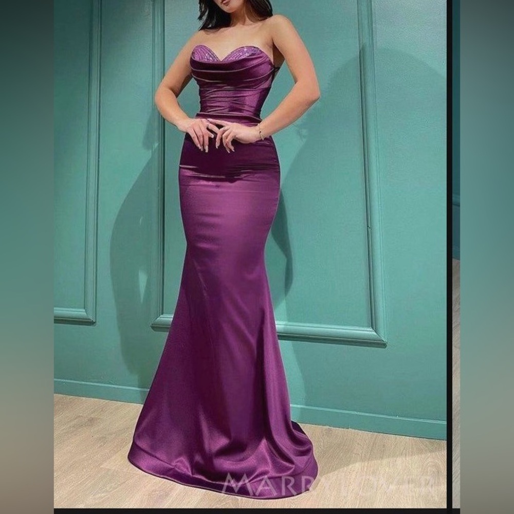 Purple Prom Dress / Ball Gown